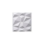 LAMINA PVC PARED BLANCO MATE WD075 (50*50*1MM) UND