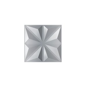 LAMINA PVC PARED GRIS WD017 (50*50*1MM) UND
